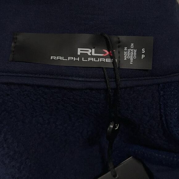 Polo Ralph Lauren RLX Mens Small Golf Knit Full-Zip Vest Navy Blue NEW $148 - Picture 8 of 9